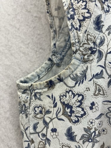 The Territory Ahead Women’s Denim Floral A-Line Dress Size 6 Petite - Picture 8 of 9