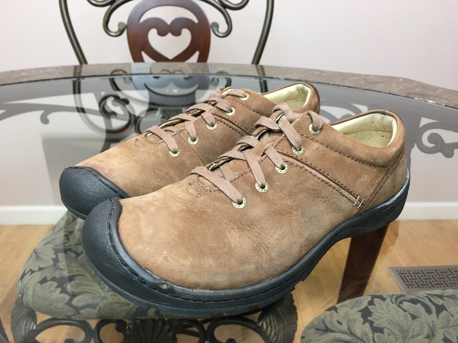 KEEN CUSH 0511 scarpa da trekking trail in pelle da donna taglia 9 5