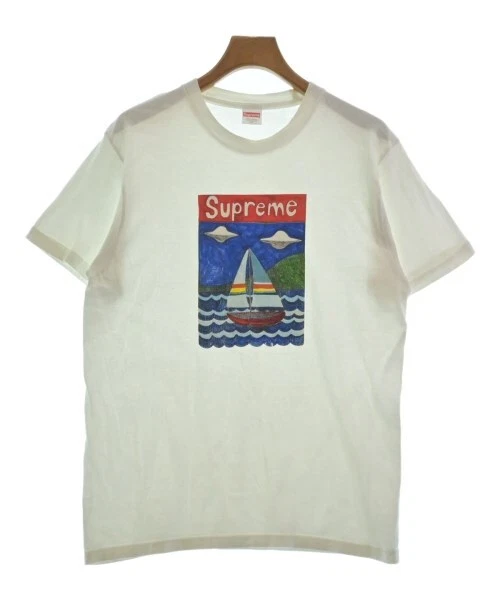T shirt Supreme/Coupe et Couture Blanc M 2200483821101