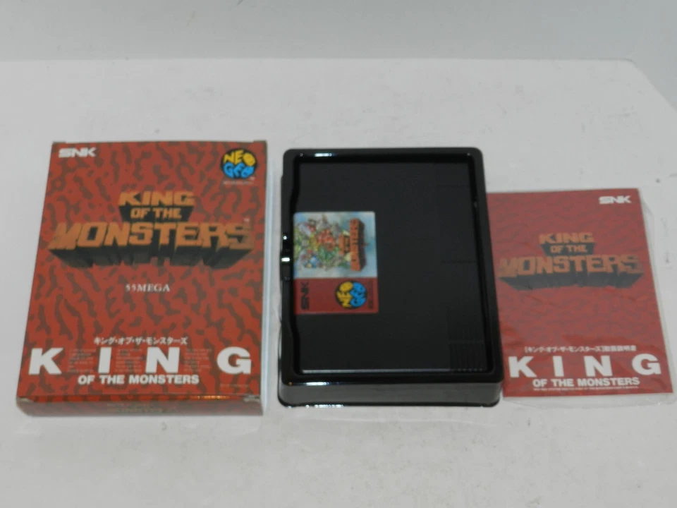 King of Monsters SNK Neo Geo AES Japan Import NEW in Box NIB Big Box US Seller! - Image 2 of 4
