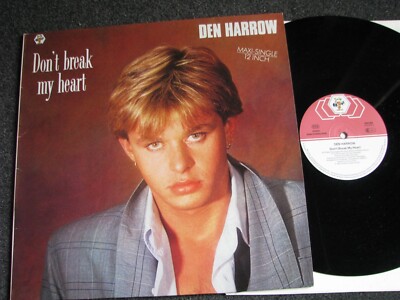 Den Harrow-Don´t break my Heart 12 inch Maxi LP-1987 Germany-Ariola-608 982
