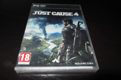 JUST CAUSE 4 PC DVD NEW SEALED FREE SHIPPING  