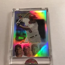 2004 ETOPPS JOSE GUILLEN LIMITED EDITION CARD W/PROTECTOR FREE SHIPPING