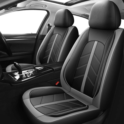 Housses Couvre Sieges Noir 9 Pcs - Peugeot 307 308 206 207 208 3008 - Compatibles Airbags Latéraux - Auto