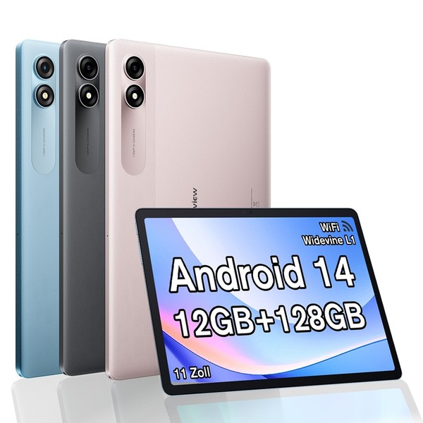 Blackview Tab 90 WiFi Android 14 Tablet 11Inch 12GB128GB Octacore Widevideo L1 - image 1