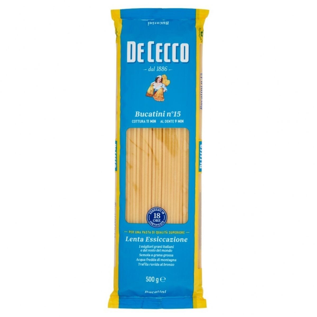 De cecco Bucatini n°15 500 Gr.