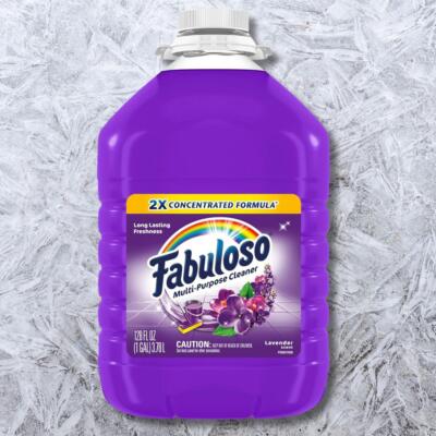 Fabuloso Multi-purpose Cleaner, 2x Concentrated Formula, Lavender Scent, 128 Oz