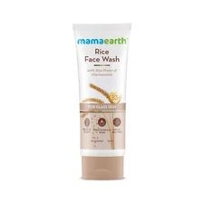 Mamaearth Rice Face Wash With Rice Water & Niacinamide For Glossy Skin-100 ml