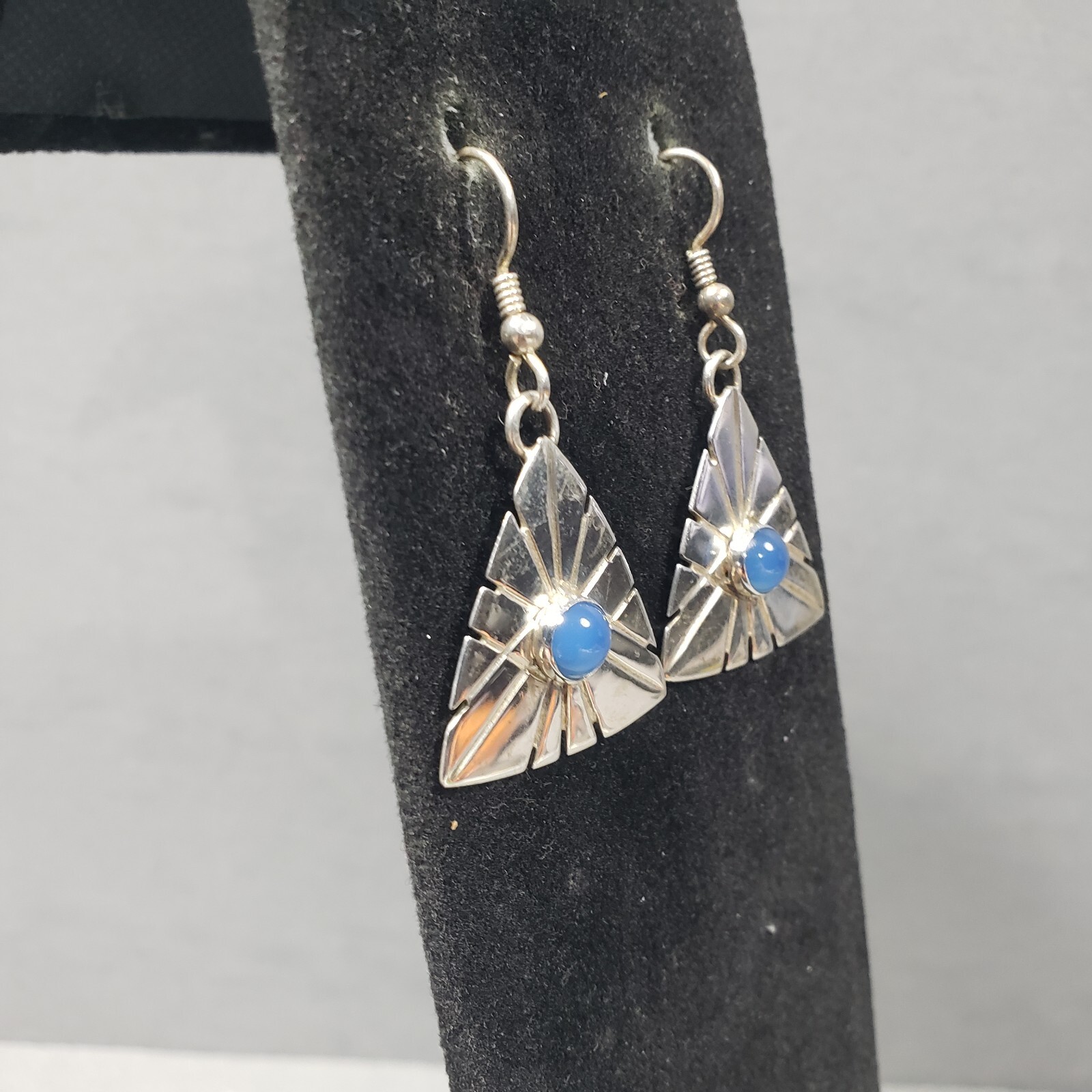 Duane Earrings Sterling Silver Dangle Southwester… - image 2