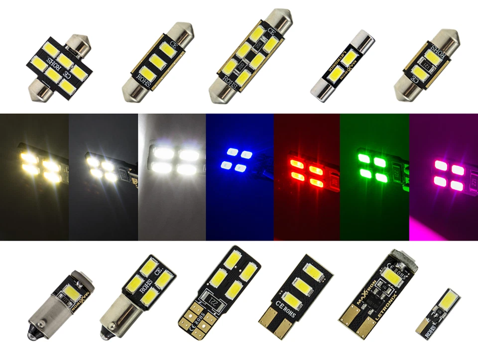 MaXtron® SMD LED Innenraumbeleuchtung Volvo C30 Innenraumset — 第 3/4 张图片