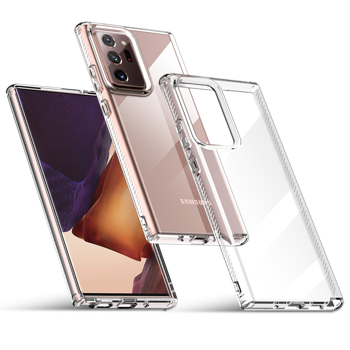 Clear Case for Samsung Galaxy Note 20 Ultra 5G Shockproof Slim