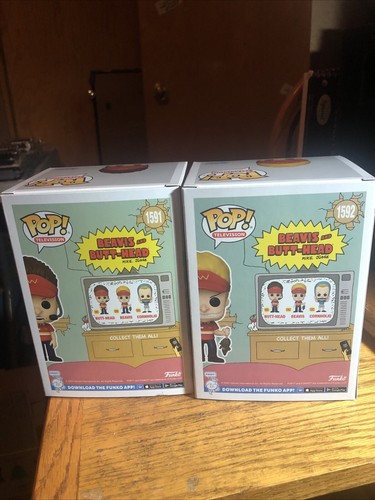 Beavis & Butthead! Funko Pop! Burger World Uniform 1591 + 1592 - Picture 5 of 7