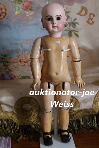 Impresionante muñeca francesa antigua BEBE JUMEAU E 10 J alrededor de 1883 gr. 57 cm - Imagen 8 de 9