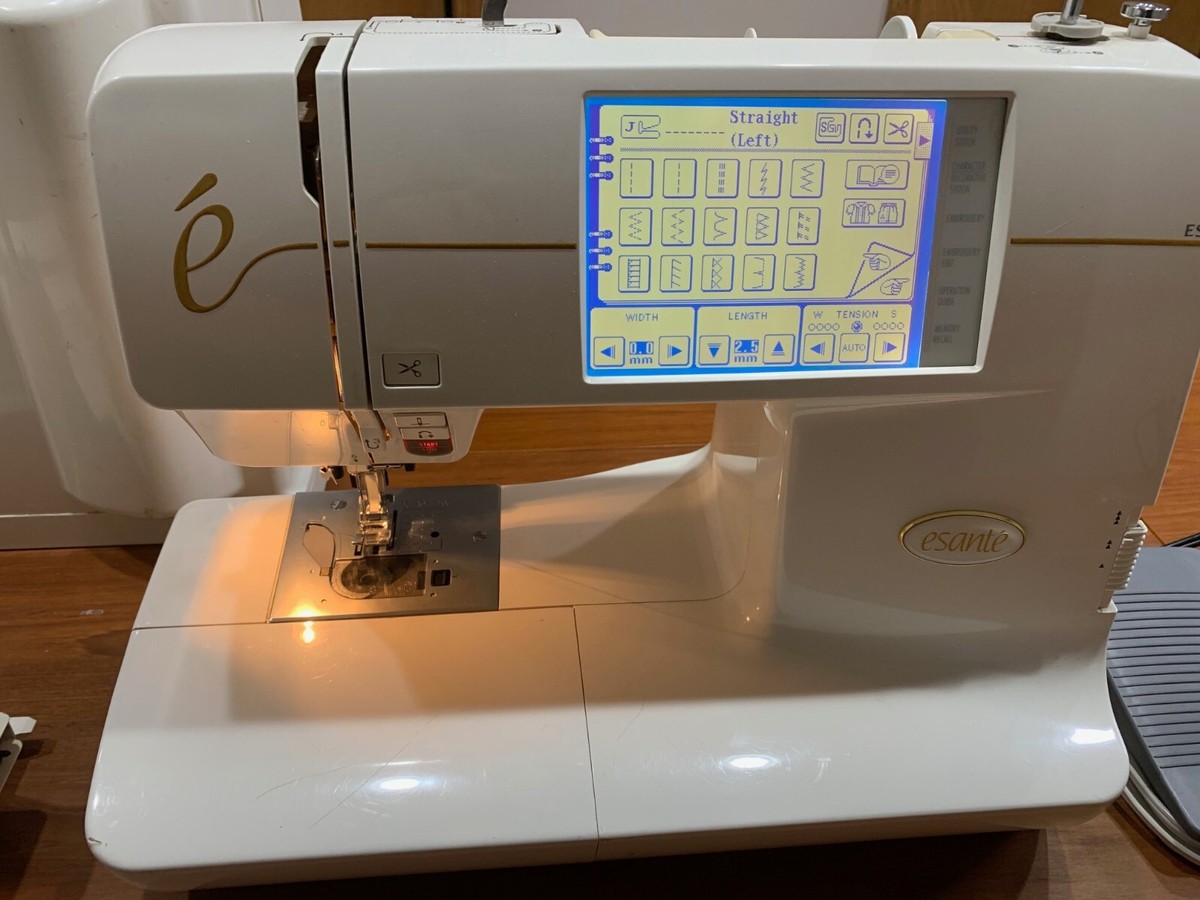 Baby Lock Esante Ese-2 Embroidery Sewing Machine ESE2 Touch Screen
