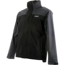 DeWalt Storm Mens Lightweight Waterproof Jacket Black / Grey M