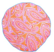 Lord R Colton Masterworks Pocket Round Lerici Orange Silk - 75 Retail New