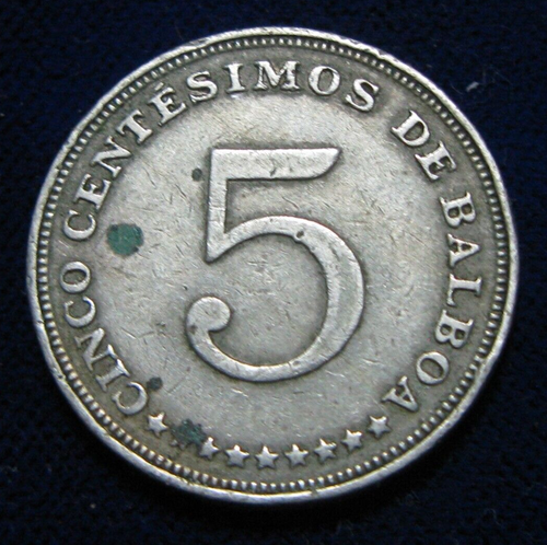 ZALDI2010 - PANAMA . 5 CENTESIMOS DE 1962 - Foto 2 di 2