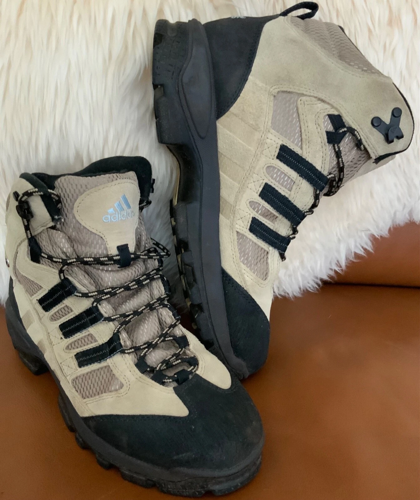 Scarpe stivali Adidas AX2 Mid GTX mountain sport escursionismo outdoor taglia 9 5 marrone e nero