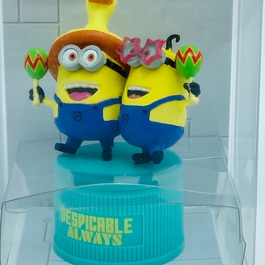 ILLUMINATION DESPICABLE ME4 MINIONS Figure Bottle Cap Universal