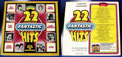LP  ''22 Fantastic Hits''   von 1975, Arcade Records   ADE G-3