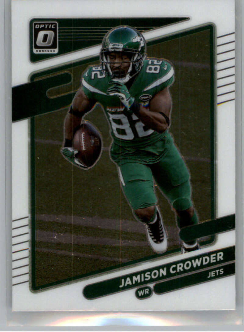 2021 Donruss Optic #71 Jamison Crowder NM-MT NY Jets | eBay