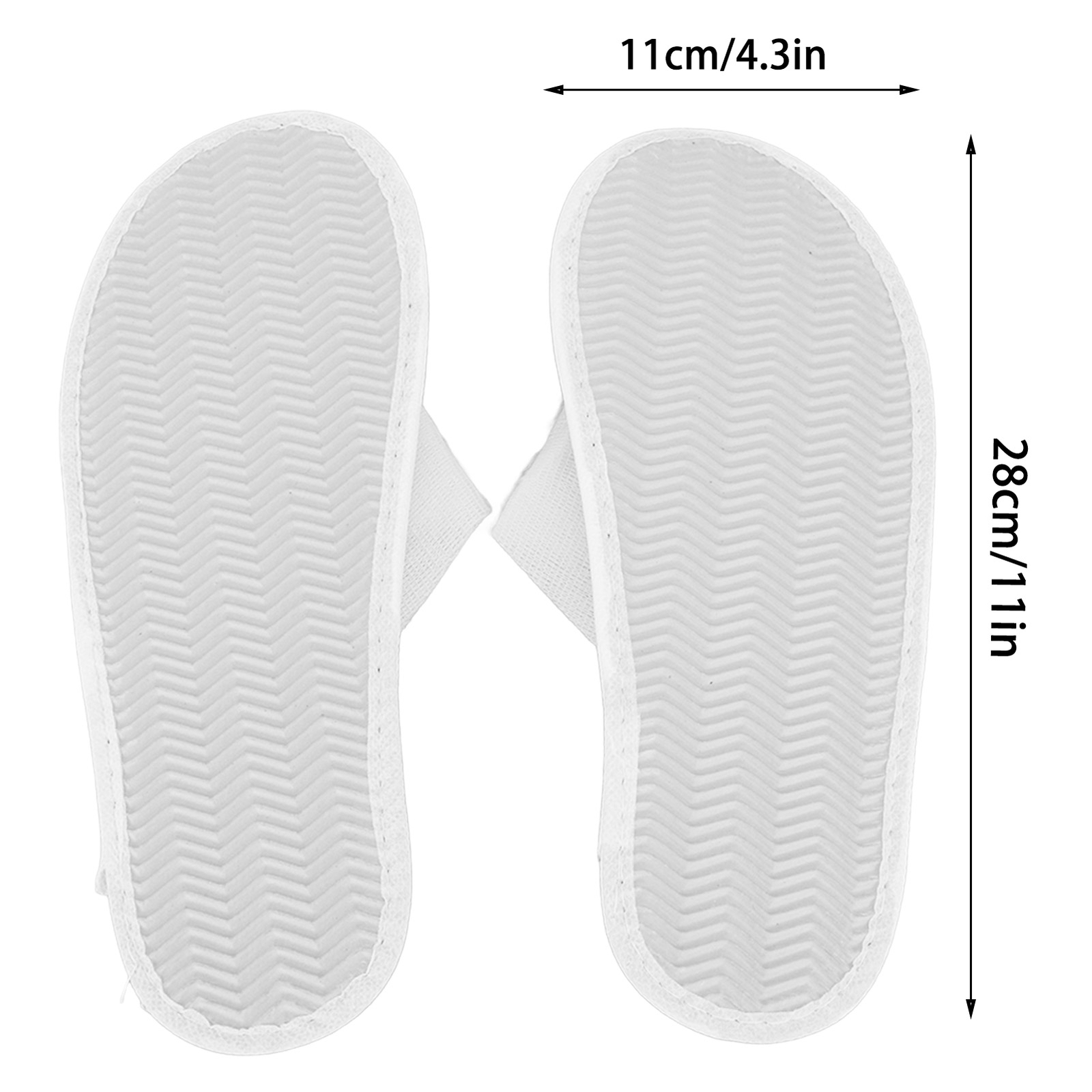 SAOLA HG 18 Paia Pantofole Monouso Prevenire Scivoli Suola Impermeabile Morbide Leggere