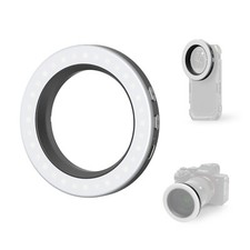SmallRig Vibe P30 67mm Ring LED Video Light Bi-Color Light for Phone Camera New