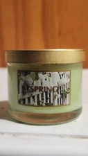 Bath & Body Works White Barn Spring Mini  Size Single Wick Candle 1.3oz Rare