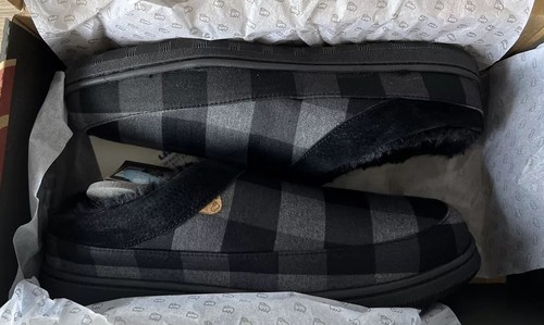 Lamo Men's Julian Clog II Charcoal Plaid Color Size 11 - Picture 3 of 3