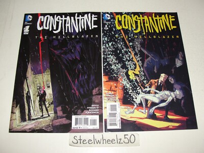 アメコミ　コンスタンティン　THE HELLBLAZER　全4巻セット　英語版 Constantine The Hellblazer 4 Comic Lot DC 2015 #1 2 4 13 Ming