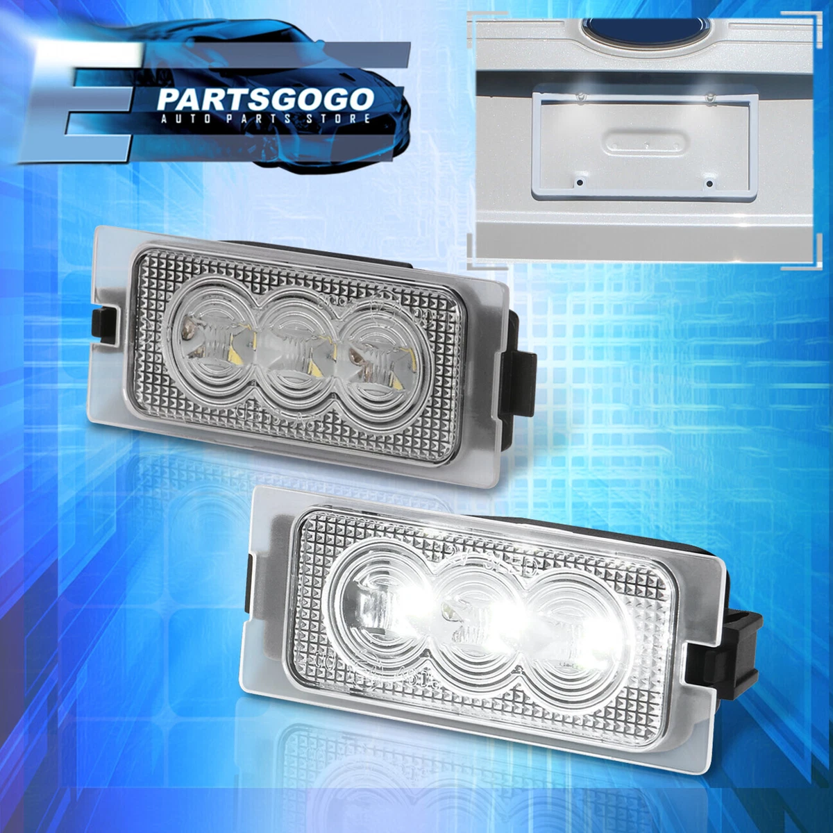 Ford edge hotsell license plate light