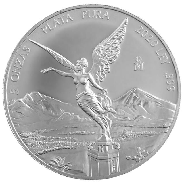 2020 Libertad Goddess of Victory Silver Coin - Mexico - Premium Investment Coin - 5oz PC- 2020 Libertad Goddess of Victory Silver Coin - Mexico - Premium Investment Coin - 5oz PC-