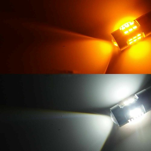 2pcs Switchback 28-SMD Turn Signal Light DRL Lamps LED Bulbs For Suzuki Hayabusa - Picture 4 of 6