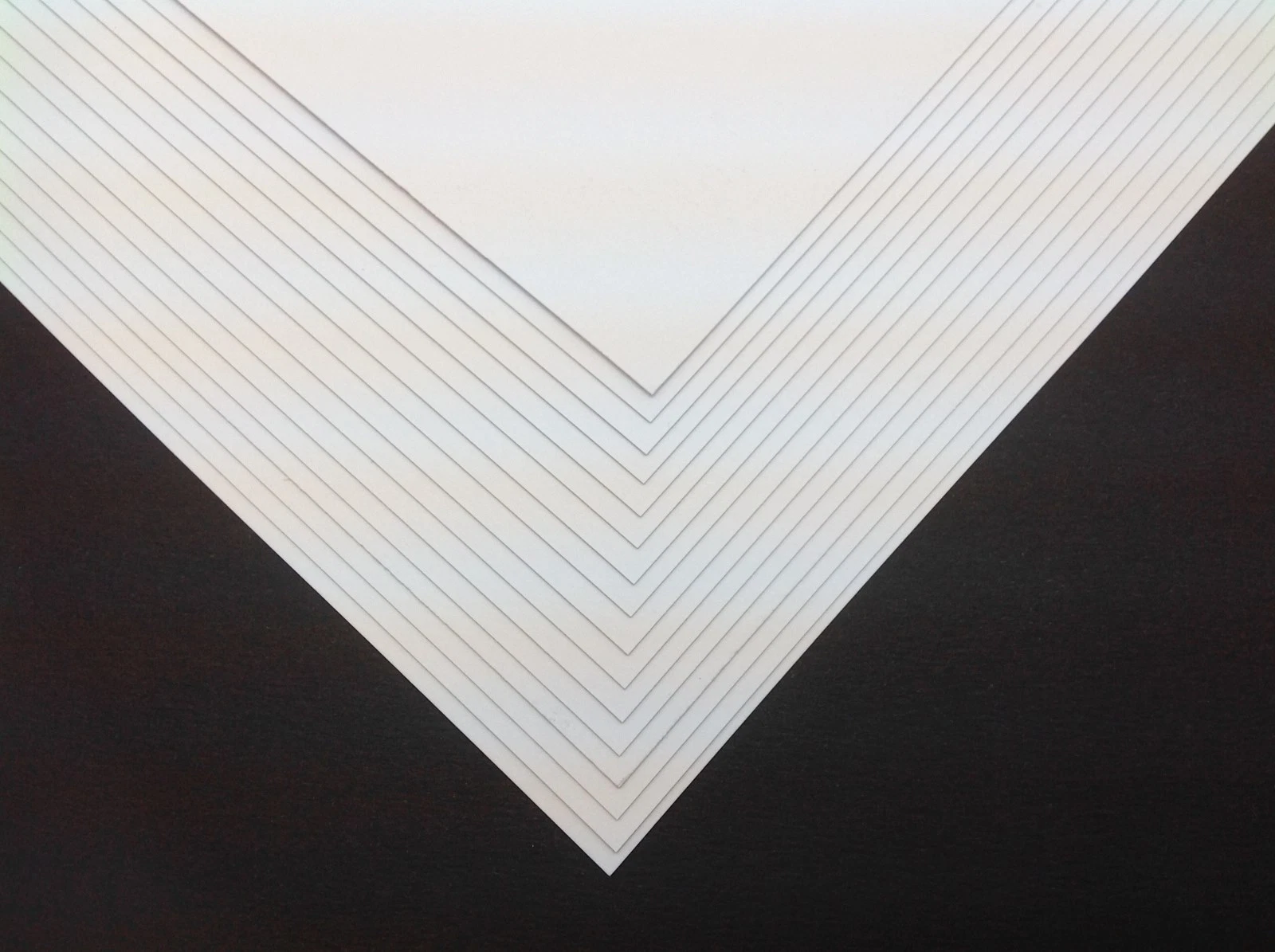10 cartes A4 perles blanches glacées nacrées scintillantes 300 g/m² ~ double face