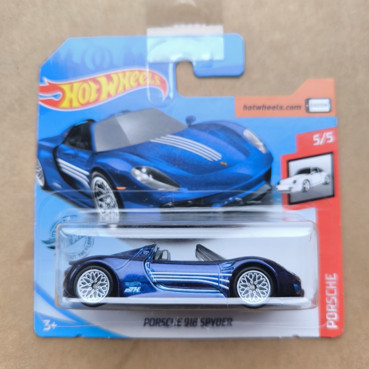 Hot Wheels SHORT CARD 2020 PORSCHE 918 SPYDER STH SUPER