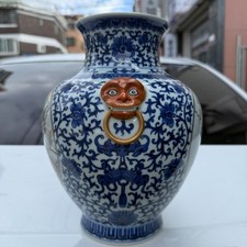 蓝色1940 年后中国古董花瓶| eBay