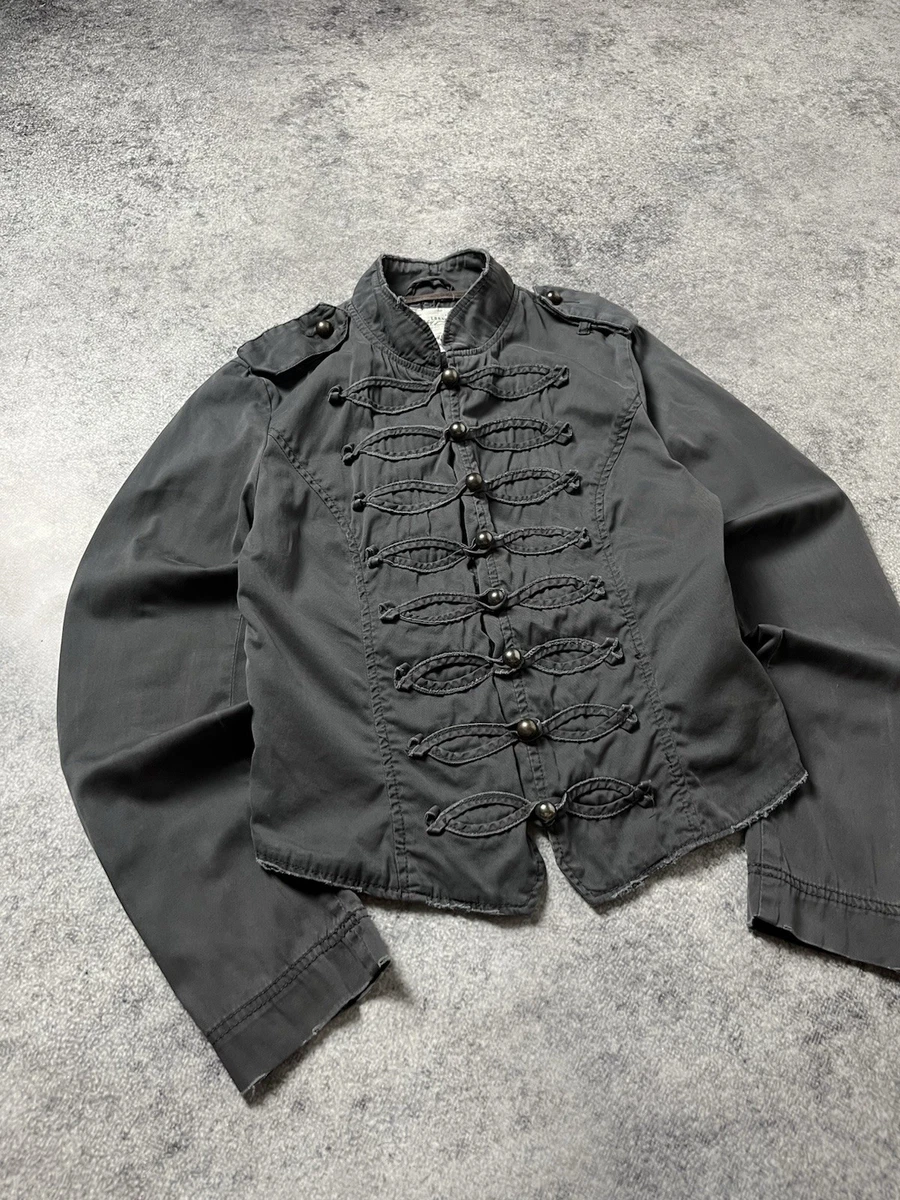 🔥GOTHIC NAPOLEON MILITARY 90'S WASHED JACKET COAT JAPAN SAINT