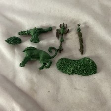 Senho  Magnificent Egos  Miniature Green Original Sculpt Lot