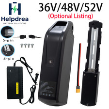 52V 48V 36V Ebike Battery Lithium battery for Electric Bicycle 200W-2000W Motor