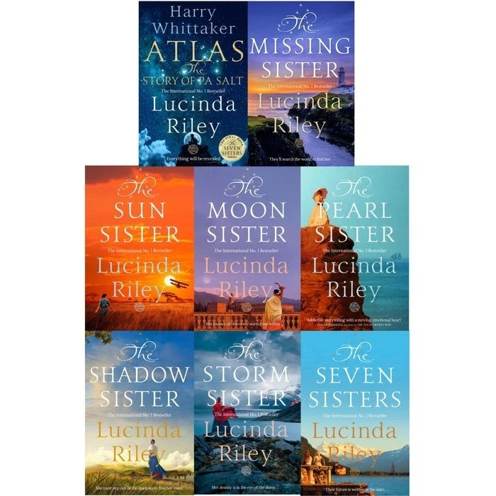 The Seven Sisters Collection 8 Books Set by Lucinda Riley Seven Sisters, Storm