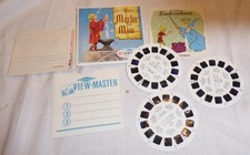 View Master 3 D Scheiben 1 Päckchen Bilder 3 Scheiben Merlin und Mim