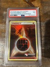 POKEMON 2011 Call of Legends Crosshatch Play! FIGHTING ENERGY Holo #93 PSA 7 on eBay