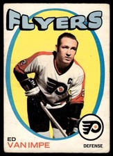1971-72 O-Pee-Chee *C* Ed Van Impe Philadelphia Flyers #126