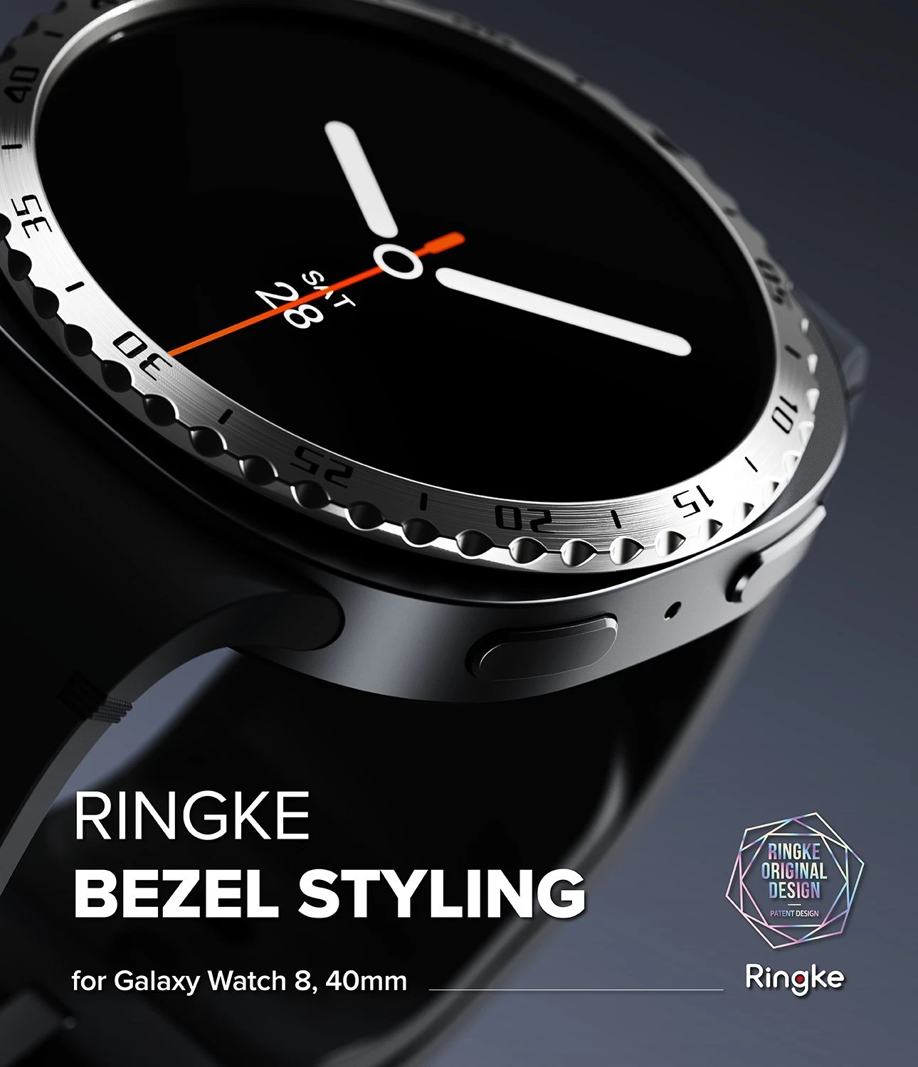 Galaxy Watch 8 40mm & 44mm | Bezel Styling & Premium Case