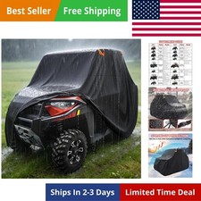 UTV Cover 2-3 Seater,Large Waterproof 210D Cover Compatible with Kawasaki Mul...