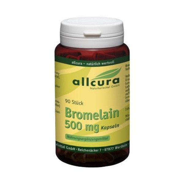 Bromelain 500 Mg Kapseln 90 St-image