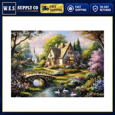 Jigsaw Puzzle 1000 Pieces Cottage Scene for Adults