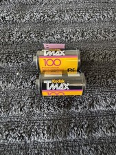 Lot of 2 Rolls B W 35mm Film   Kodak TMAX 100 Expired
