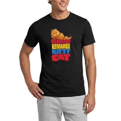 Garfield Gorgeous Lovable Kitty Cat Spruch Männer T-Shirt