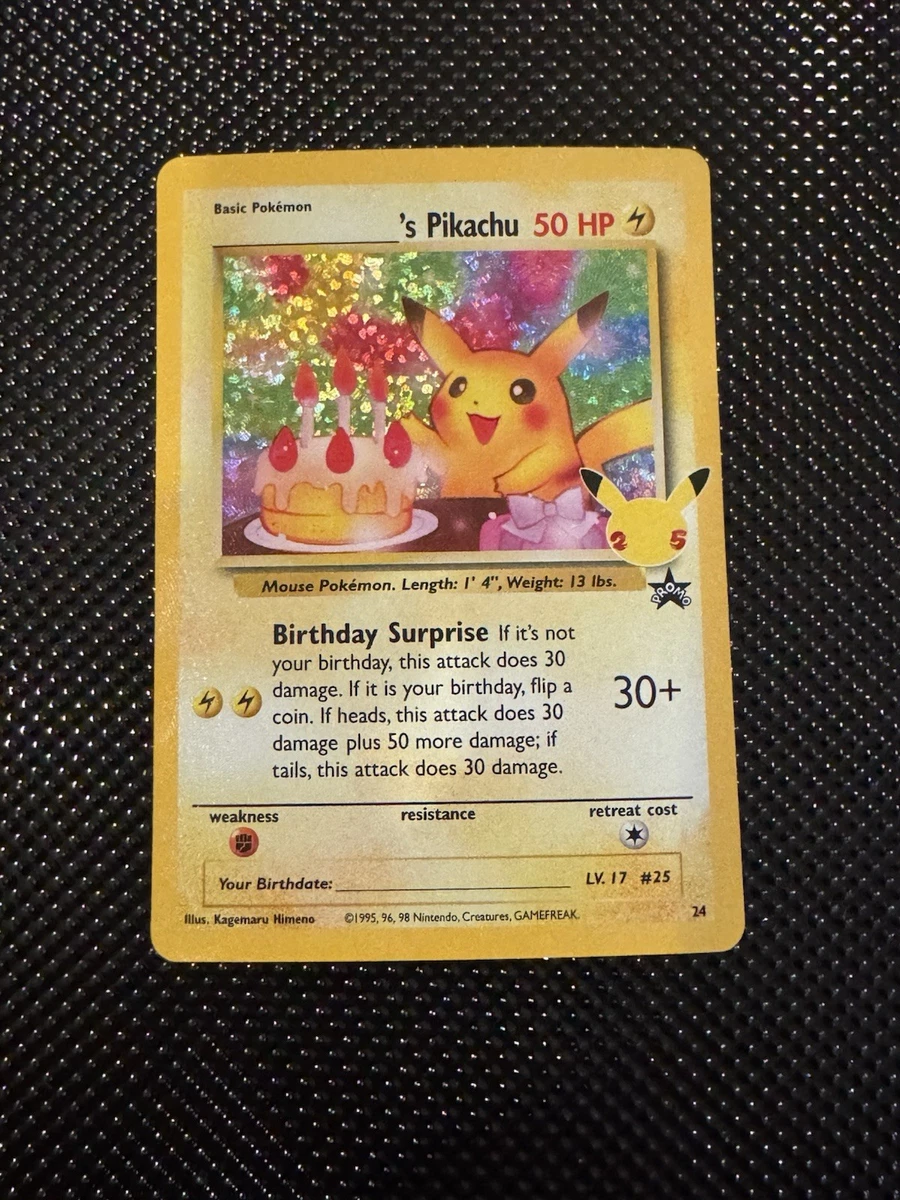 ______'s Pikachu Pokémon TCG Cards for sale | eBay